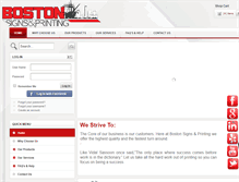 Tablet Screenshot of bostonbannerprinting.com